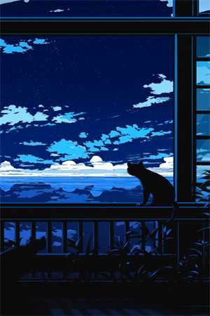 骤雨淋落晚星